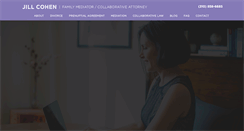 Desktop Screenshot of jillcohenmediation.com